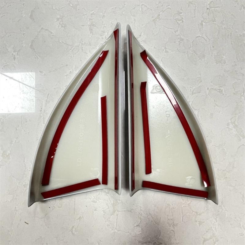 Automotive Interior Triangle Pillar Trim Set ABS A-Pillar Windshield Trim Molding For Select Model Front Window
