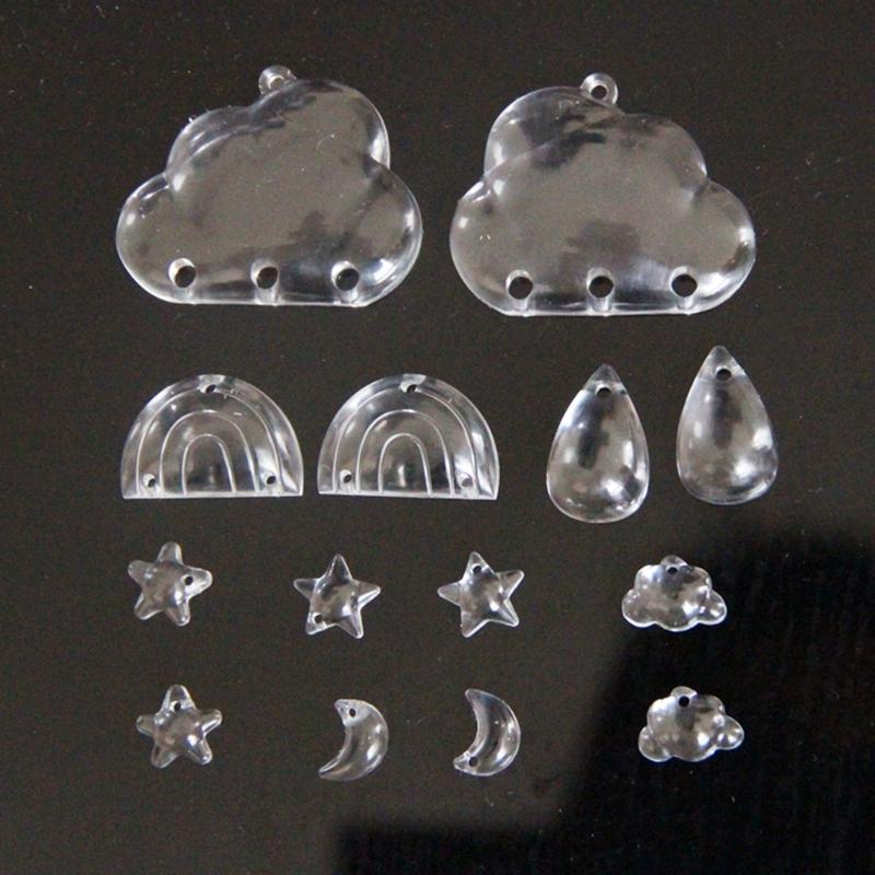 Teardrop Accessories Mold Flexible Silicone Jewelry Charm Mould Epoxy Resin Accessory Making Mold for Craft Lover