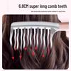 “Double Row Wave Tooth Curling Comb for Fluffy, Anti-static Hair Styling”