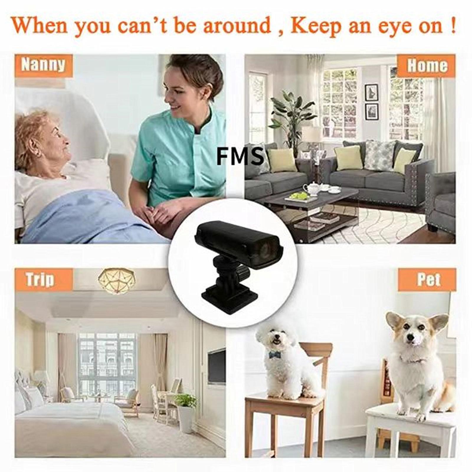 

Mini Smart Home Security Camera Wireless Remote Control Human Detection Sensor Camera 1080P