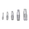 5 Piece NPT Pipe Tap Set Sizes Included 3 4 1 2 3 8 1 4 1 8inch Carbon Steel Threading Plumbing NPT Tap Set with