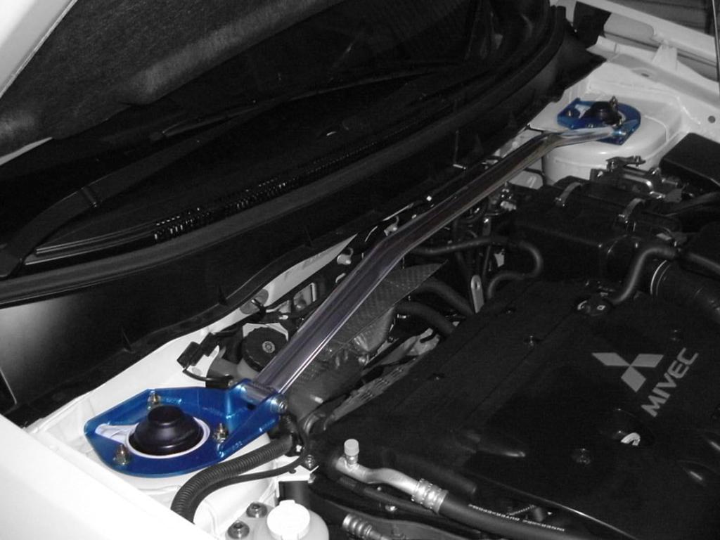 CUSCO Hybrid Shaft Strut Bar for Mitsubishi Galant and RVR 542 (Front) Outlander, Fortis, Delica, (542A)