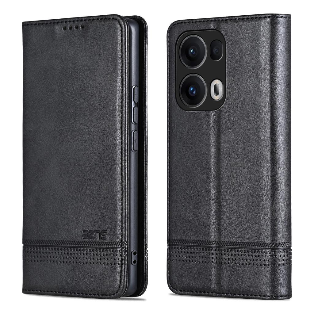For OPPO Reno 13 Pro Reno13 14 12 13F 11 11F 10 12F Luxury Leather Case Retro Flip Book Wallet Magnet Cover Reno 14 Pro 13 Bags