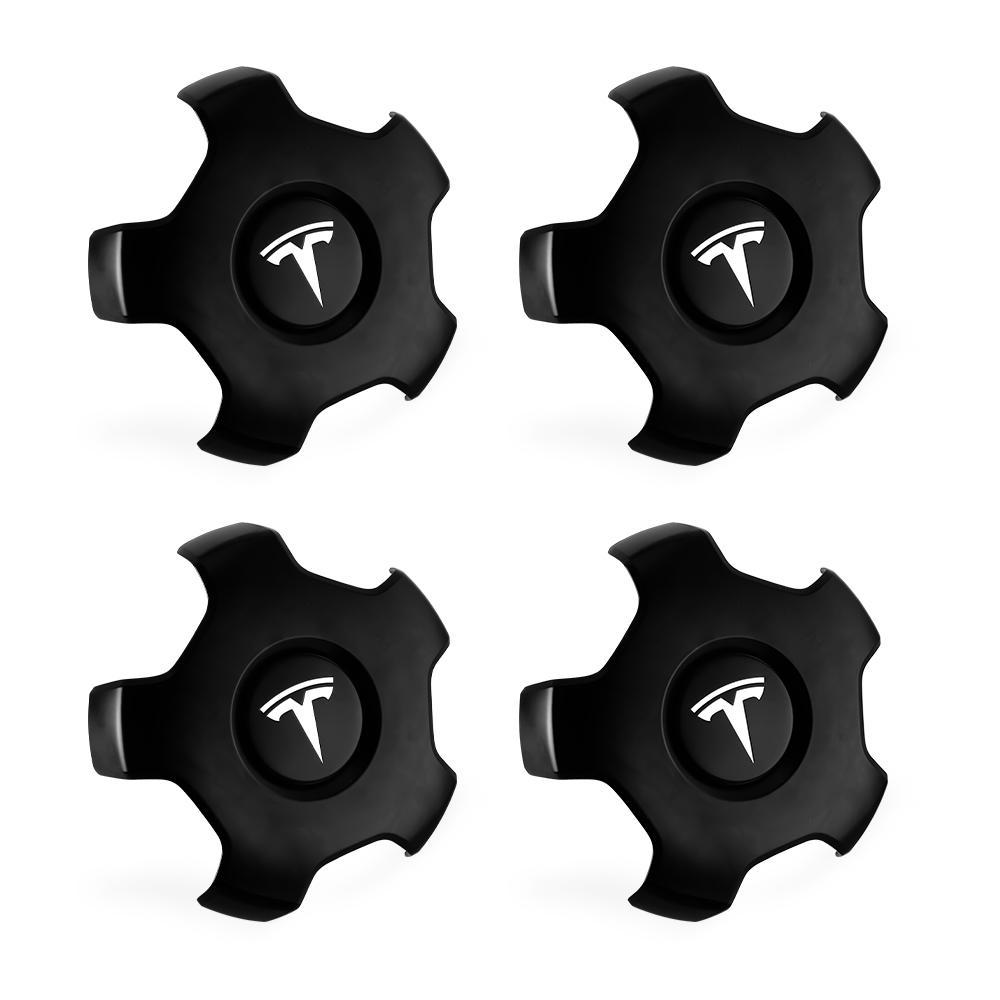 4pcs 180mm Car Wheel Center Cover Badge Auto Hub Caps Accessories For Tesla Model 3 Cybertruck Model S X Model Y Roadster SpaceX
