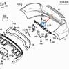 Rear Bumper Center Bracket for Mercedes-Benz ML/GLE W166
