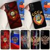 Coat Of Arms Russian CCCP Flag Case For Xiaomi Redmi 14C 10C 12C 13C Cover For Redmi Note 13 Pro 14 9 10 11 12 10S 11S 12S