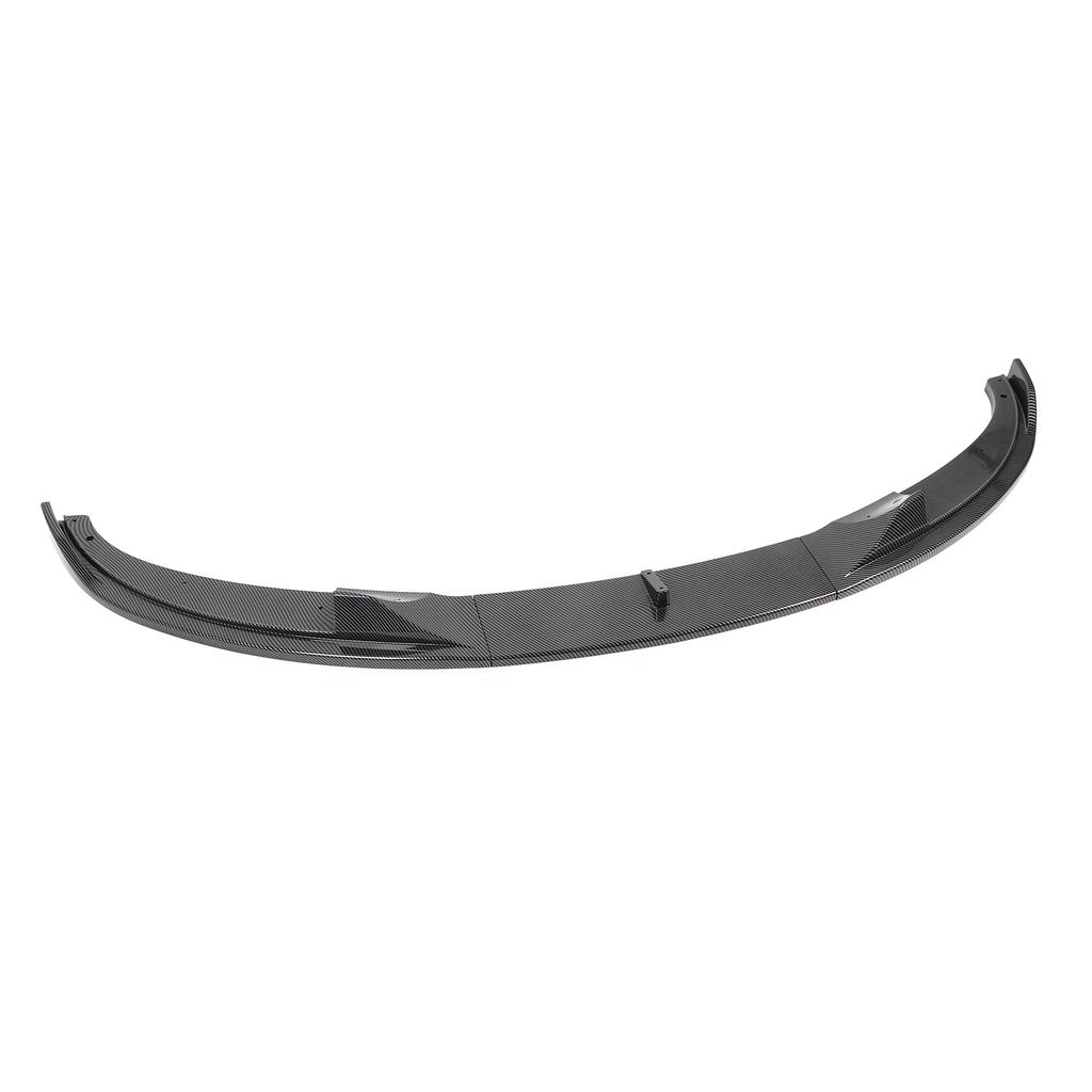 3PCS Front Bumper Lip Spoiler High Strength Sporty Bumper Lip Chin Splitter Diffuser for E60 E61 M5 2005‑2010