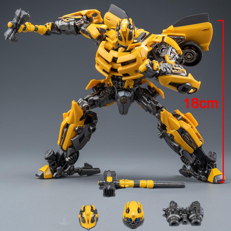 18CM Verwandlungsspielzeug Wespe Krieger Bumble Autobots Actionfigur Modell LTS03C Biene Gelenkig Maßstab Detailliert Beweglich Positionierbar Sammlerstück
