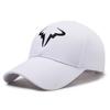 Lightning men's and women's croissants cap curved brim baseball cap embroidery spring and summer shading sun protection new outdoor sports