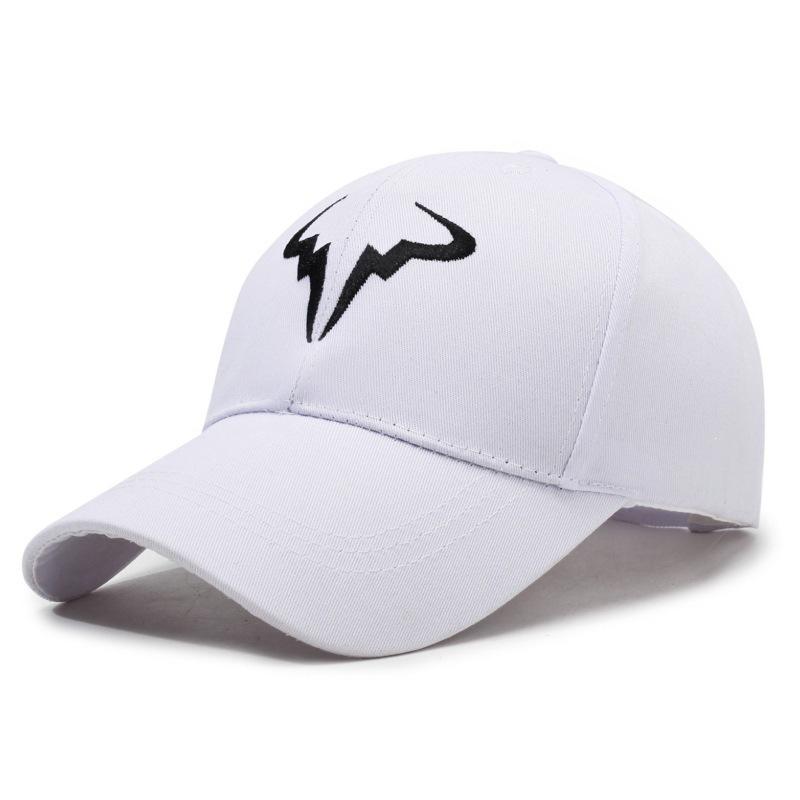 Lightning men's and women's croissants cap curved brim baseball cap embroidery spring and summer shading sun protection new outdoor sports