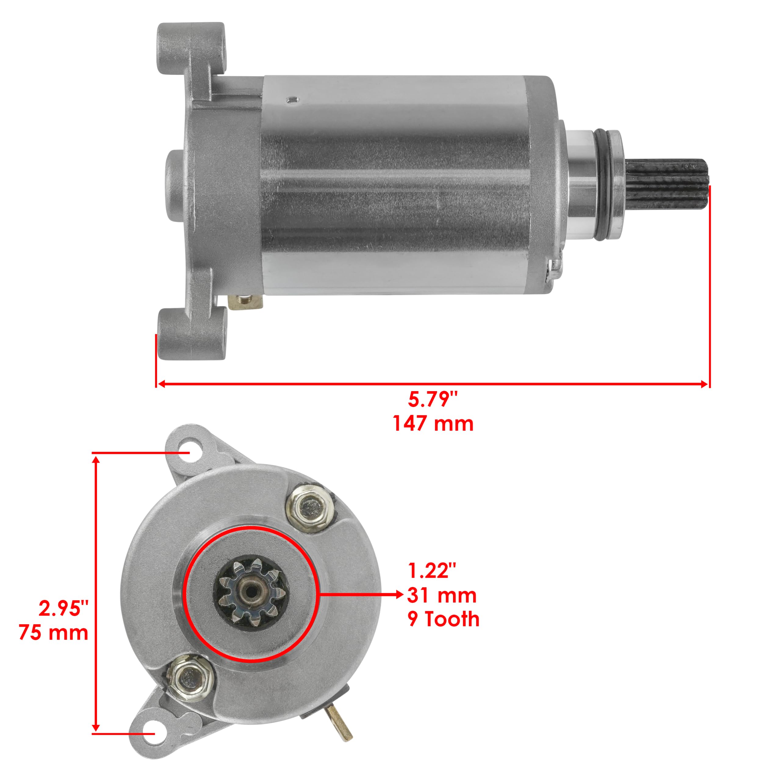 

Стартер 31100-HG5-100 31100HG5100 19627 Мотоцикл для HYOSUNG GT125 GT125R GT250 GT250R Comet 250cc 2006 1 PC Starter