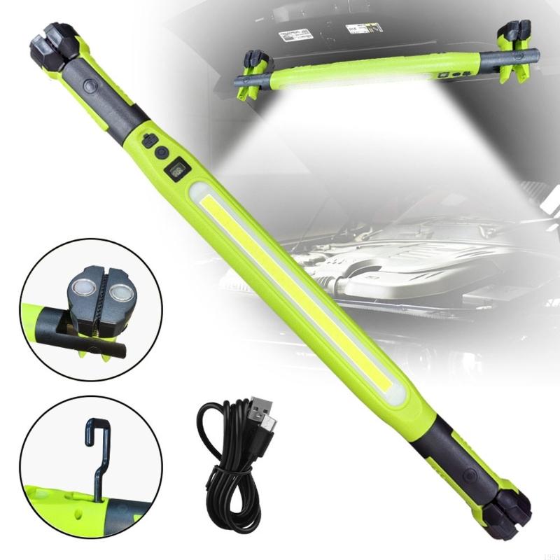Powerful LED Portable Flashlight with 360 Degree Rotation Magnetic Attachment IP44 Waterproof for Mechanics and Outdoor