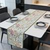 Modern Decorative Home Table Runner Nordic Cotton Linen, Soft Table Runner for Dining Table TV Stand Center Table Table Runner