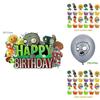 Vibrant Plants Vs. Zombies Theme Birthday Party Supplies For Kids Unforgettable Decorations