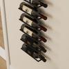 10-Bottle Wine Rack Made of Steel