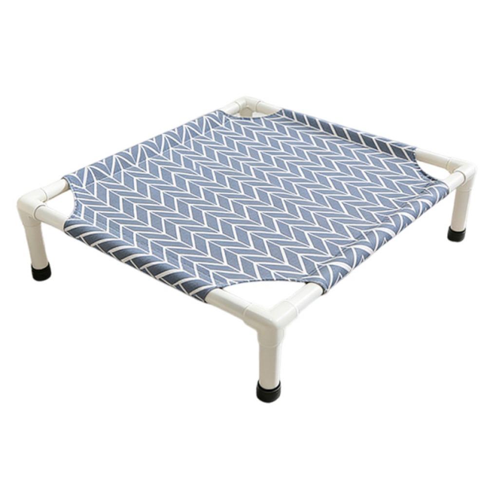 Comfortable Pet Camping Bed Detachable Pet Cool Nest Cat Lounger Cat Elevated Bed  Travel Portable
