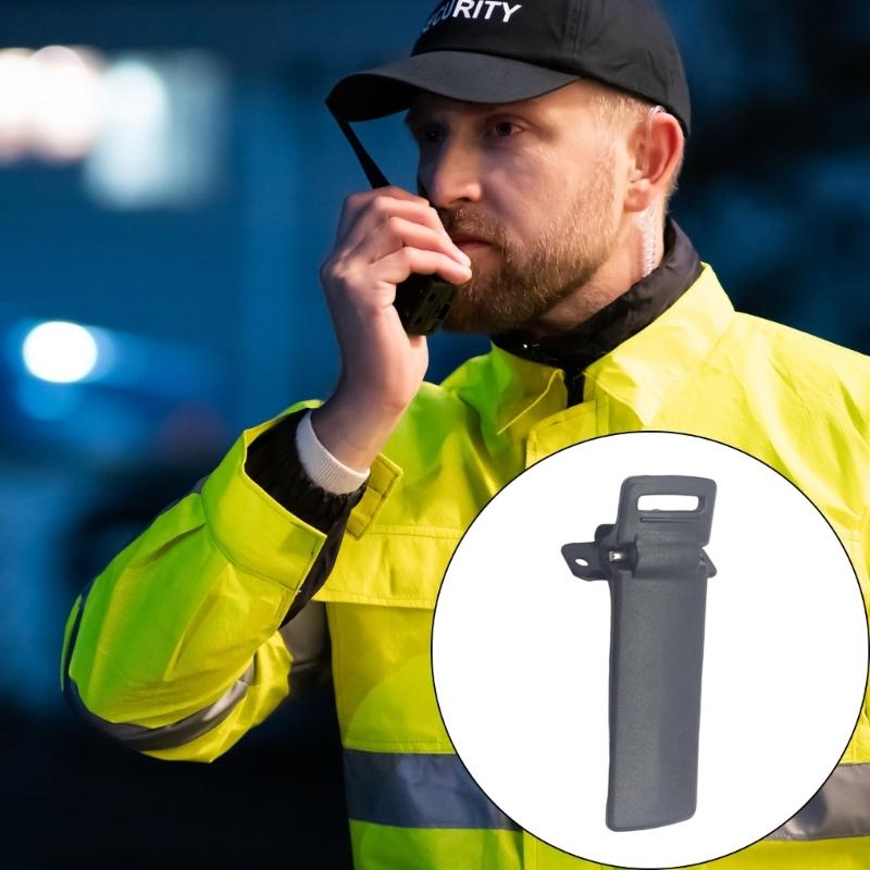 Hafif Kemer Montaj Klipsi İki Yönlü Telsiz İçin Uygundur Zorlu Koşullarda Hareketliliği Artırır Saha Çalışması Güvenli Taşıma