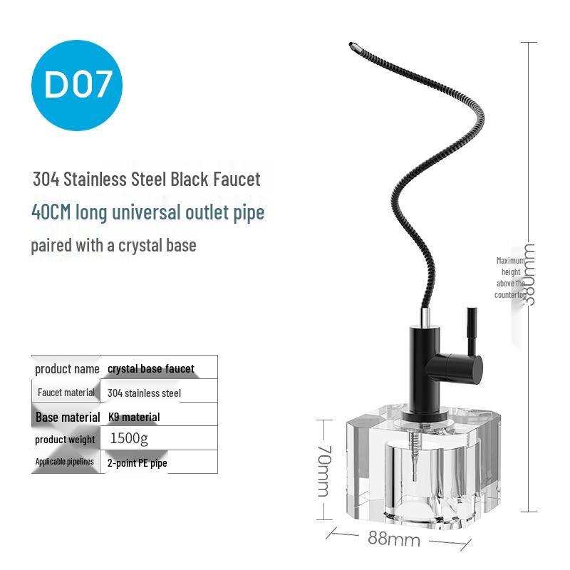 TLXT D07 Stainless Steel Kitchen Water Purifier Faucet