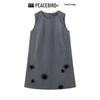 Peacebird Women's Floral Sleeveless A-Line Mini Dress