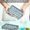 33-Piece Marble Ice Puck Mold Silicone Round Ice Cubes Tray Easy Release 33-Cavity Silicone Ice Making Mold Ice Cubes Molds