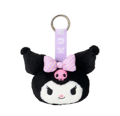 Sanrio KUROMI Gesicht Anhänger Maskottchen Japan NEU Sanrio Charaktere