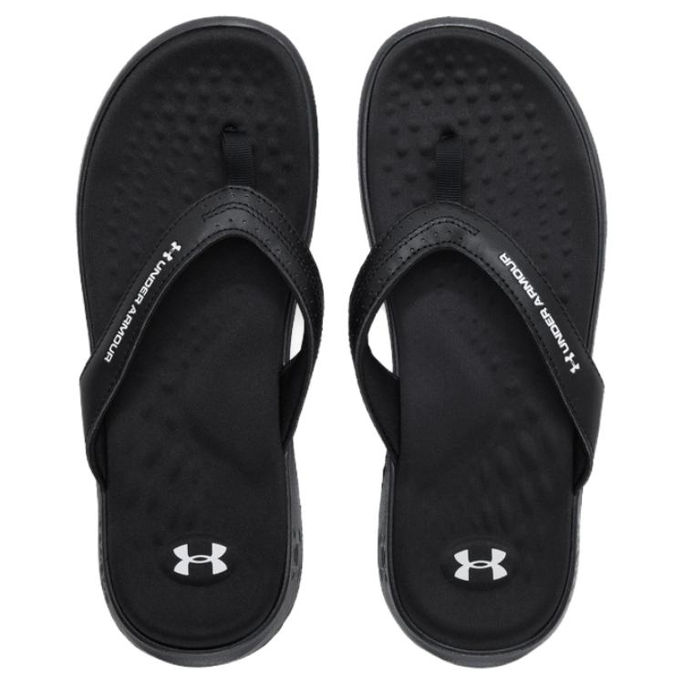 Under Armour Ignite Pro Marbella Sandalo Nero Bianco Scarpe da Ginnastica da Donna 3026030-001