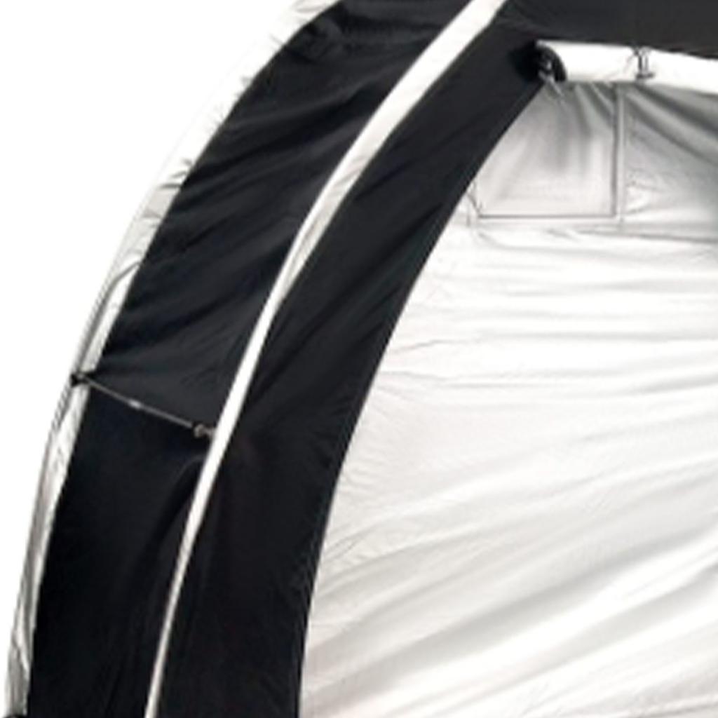 Bike Tent Waterproof Outdoor Storage Shed Cover Black Portable for Camping Hiking Garden