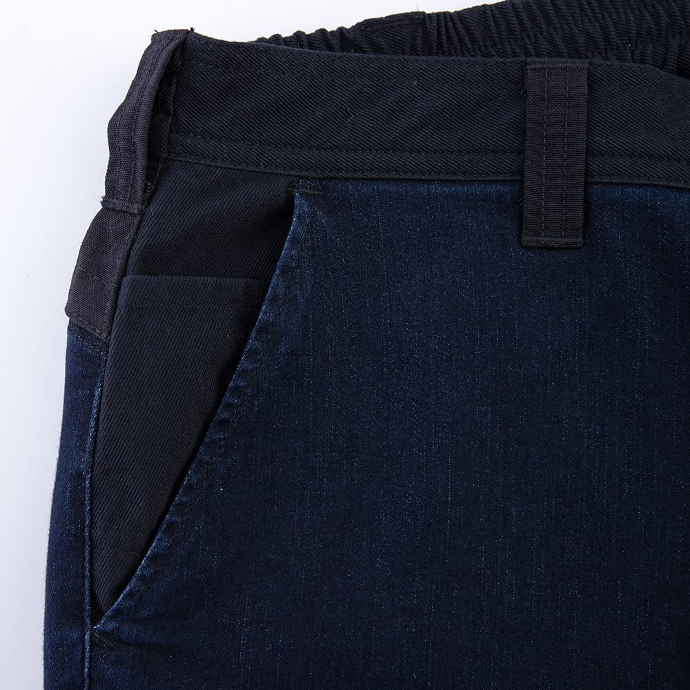 BLACK KITE Slim Fit Cargo Size LL [CO-COS] RKN-6983 [ROCKEN TOKYO] Pants, Indigo,
