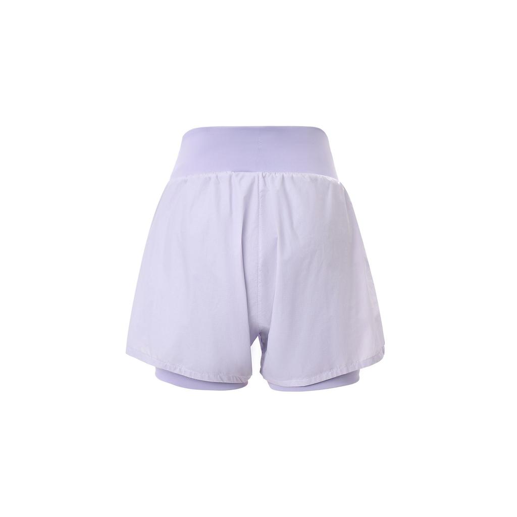 Nike Run Division Two-In-One Mid-Rise Reflective Regular Shorts Women Bottoms Oxygen-Purple FJ4252-536