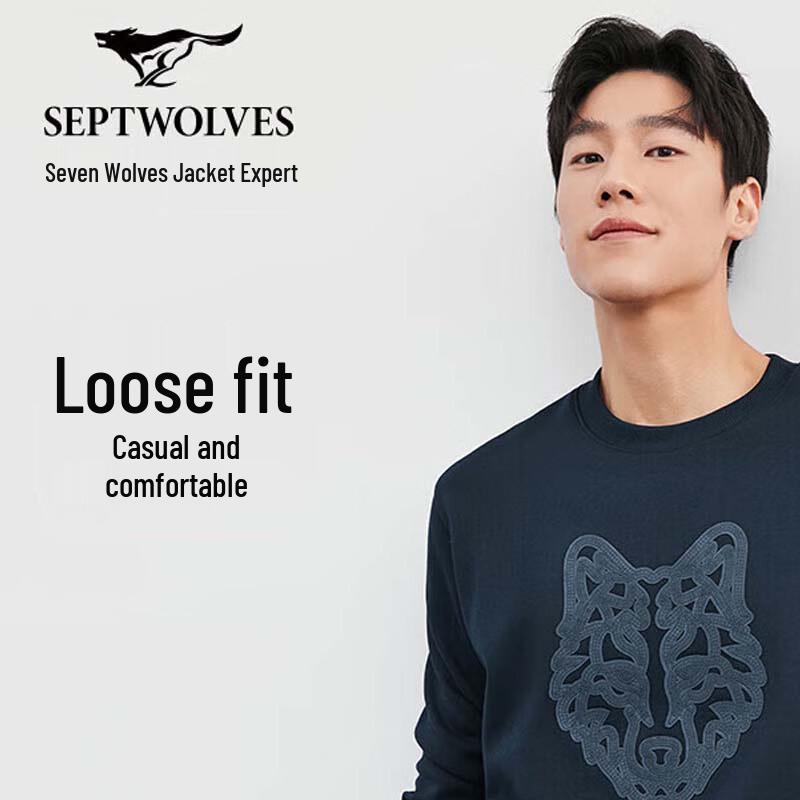 

Septwolves Men s Winter Fleece Lined Sweatshirt 4XL