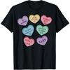 Valentines Radiation Therapy Hearts Candy Radiology Oncology Cotton Men T Shirt