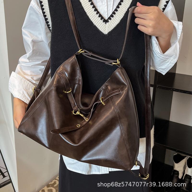 Niche Maillard bags, women's bags, commuting to work, shoulder tote bags, old money style, backpacks, stray bags