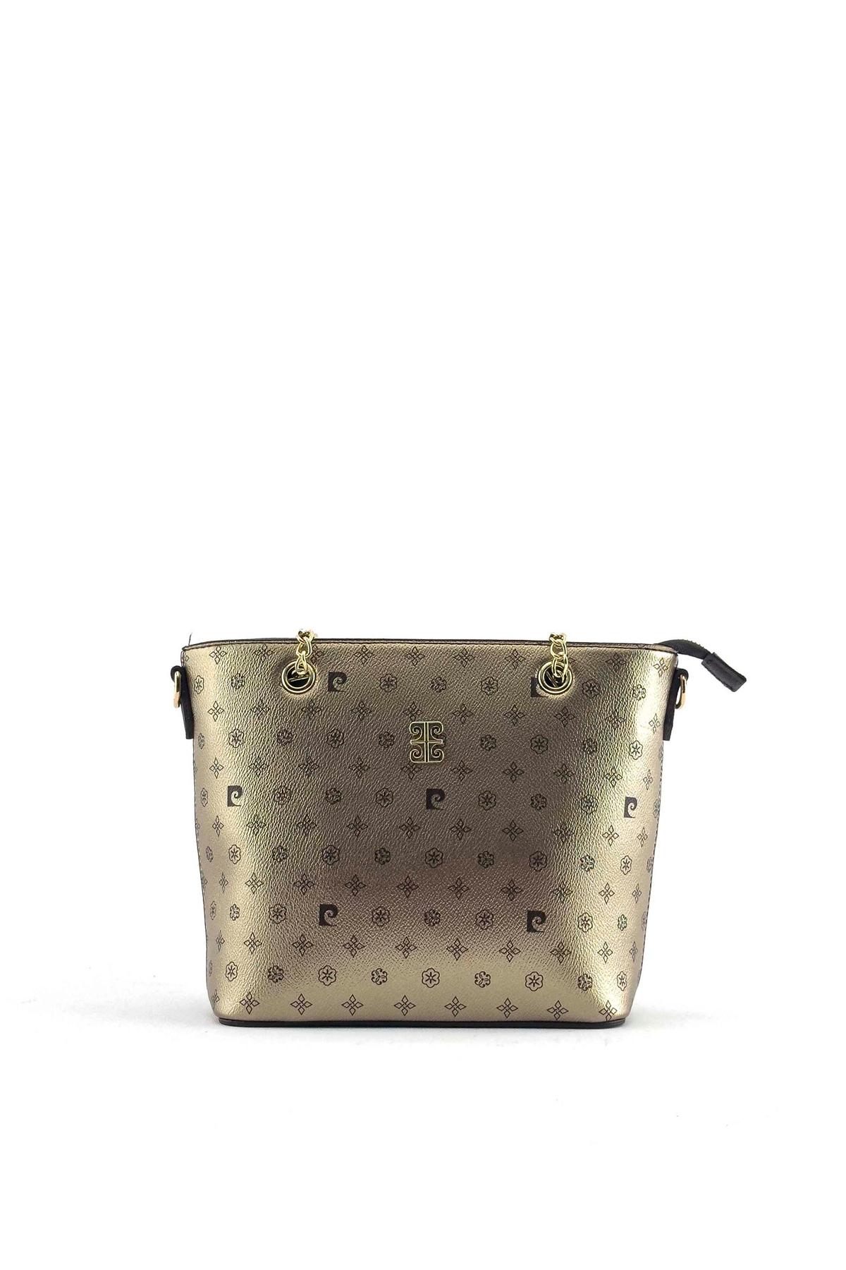 

Оригинальная роскошная женская сумка-мессенджер Pierre Cardin Gold с перекрестным ремешком, золотистая