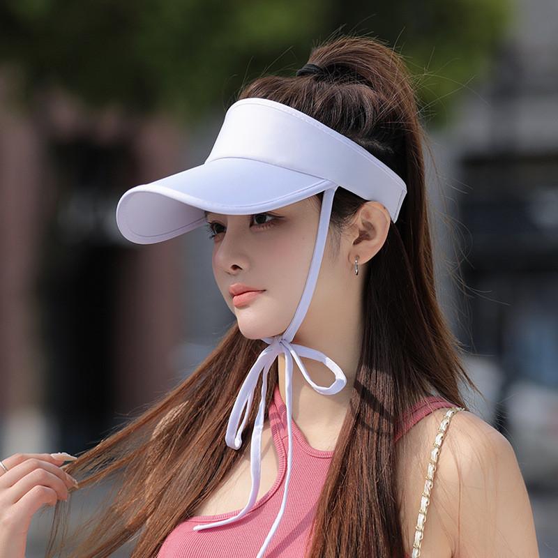 Summer Uv Protection Sun Hat With Butterfly Knot For Women Casual Outdoor Wear