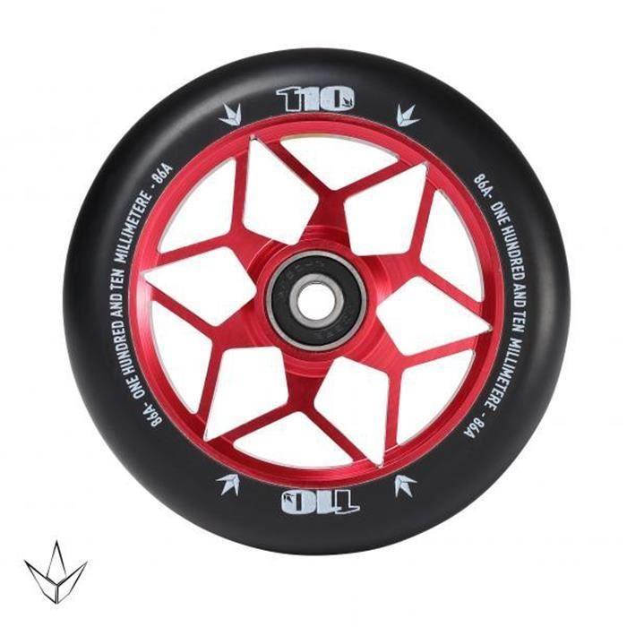 Roue Trottinette BLUNT Diamond Wheel 110 mm Rouge