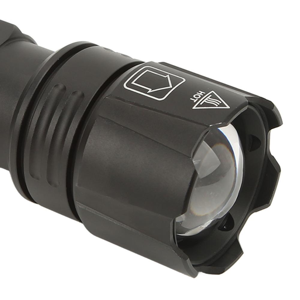 1200LM USB Flashlight IPX4 Waterproof Super Bright Flashlight Durable Powerful Flashlight  Hiking
