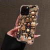 Christmas Biscuit Man Pattern Mirror Acrylic Phone Case For iPhone 17 Pro Max 16 15 14 13 12 11 XS X XR 7 8 Plus Bumper Cover