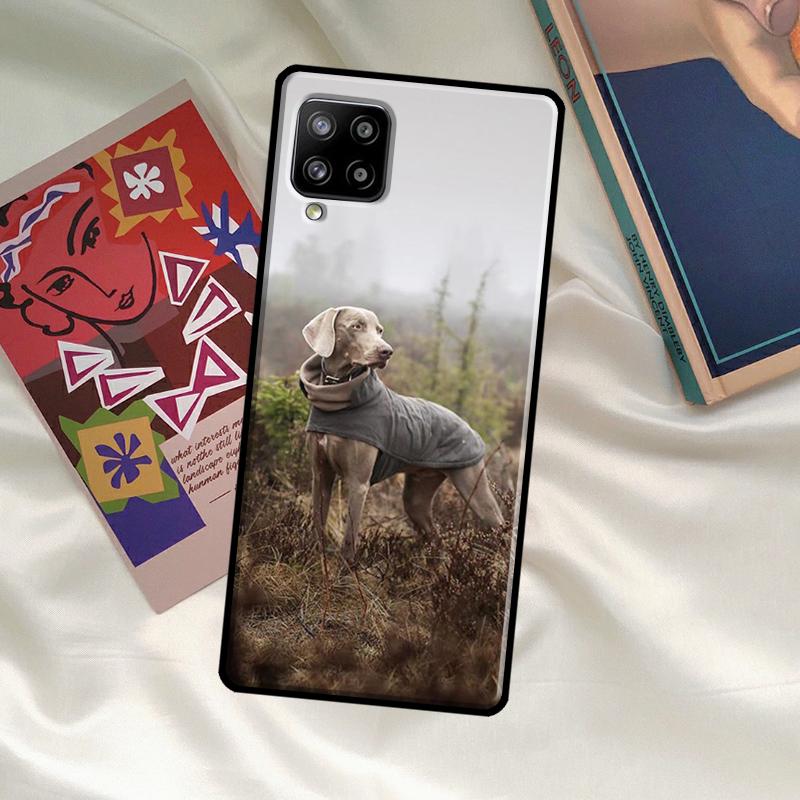 Weimaraner Dog Case For Samsung Galaxy A33 A13 A36 A56 A23 A52 A32 A12 A54 A34 A14 A16 A26 A53 A15 A35 A55