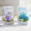 Tulip Rose Sunflower Flower Bouquet Building Blocks Mini Bricks Building Block Toy