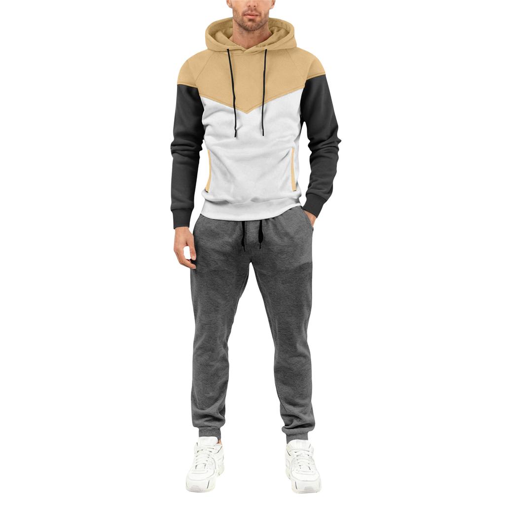 Herren Herbst/Winter Kapuzen-Sportset