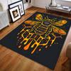 Various Sizes Big Bee Hive Creative Print Carpet for Living Room Bedroom Bedside Sofa Table Floor Mat Home Area Rug Decor Gifts