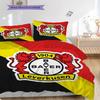 Bayer 04 Leverkusen Pattern Bedding Quilt Set Quilt Cover Pillowcase Home Decoration Birthday Gift (1 * Duvet Cover + 2 * Pillowcase, Without Core)