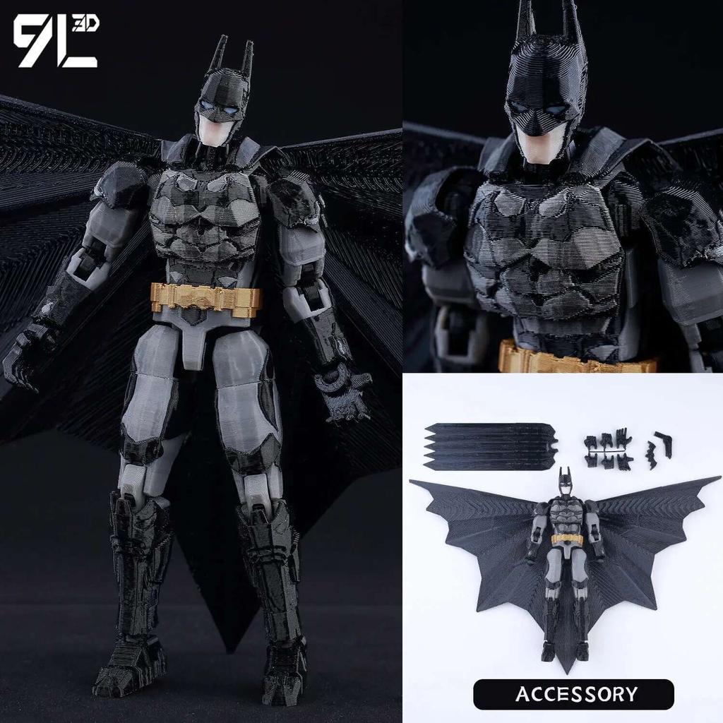 9L3D Printed Lucky Dummy 13 Spider-Man 3D Printed Action Figure, Multi-Jointed Poseable Anime Model, Collectible Gift for Fans