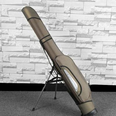 Oeny Hard Shell Fishing Rod Bag with Stand