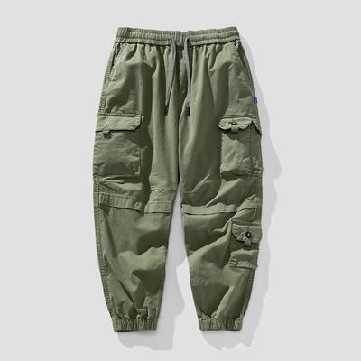 Herren Latzhose lässige lockere trendige Hose Herren Outdoor Sporthose High Street Herrenhose blaue Kleidung Herrenbekleidung