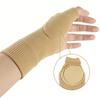 2 st Gel Silikon Handledsstöd Skydd Kompressionshandske Tumme Hand Handledsstöd