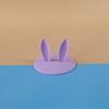 Cat Ear 100 Cup Lid - Silicone Multi-color Creative Mug - Silicone Dust-proof Cup Lid