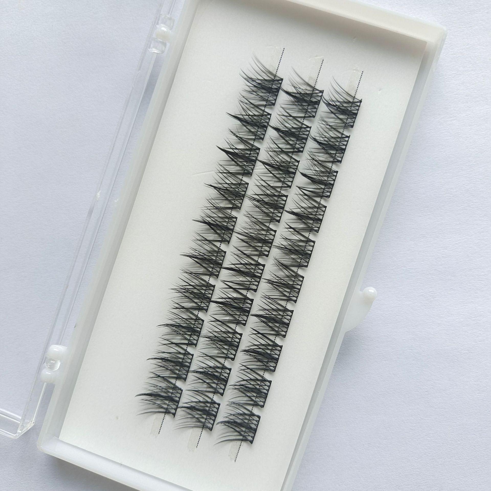 

Lazy Three-Step Segmented Cluster Eyelashes 11mm