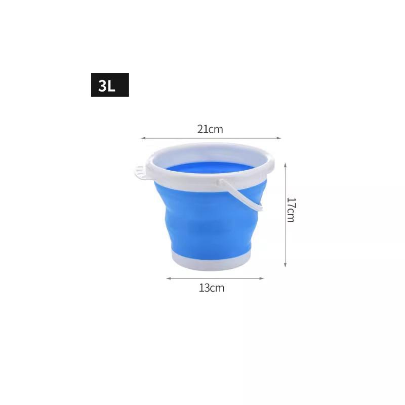 TikTok Trend: Portable Foldable Bucket for Travel & Outdoor Use