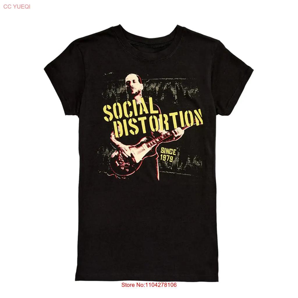 T-shirt con Foto di Mike Ness dei Social Distortion S 5xl Vintage Comoda Uomo Elegante Leggermente Casual Top Per l'Uso Quotidiano